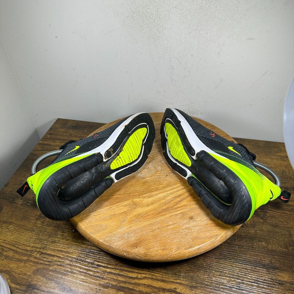 Nike Air Max 270 Retro Future Black Volt Green Women's Size 7 Shoe AV5141-001 - Picture 7 of 9